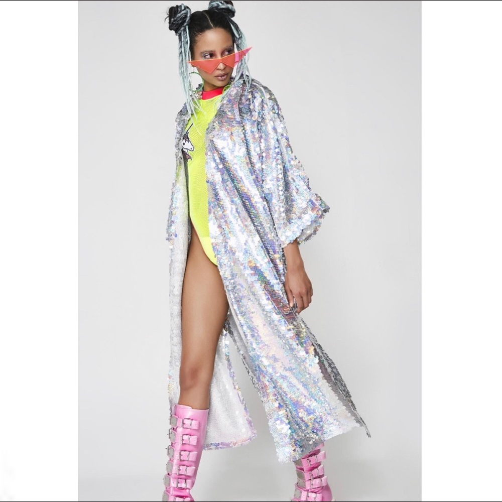 CLUB EXX Fly Fairy Sequin Duster DOLLSKILL
